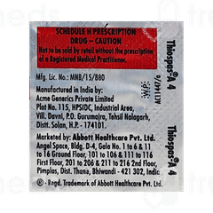 Thiospas A 4 Tablet 15
