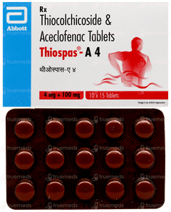 Thiospas A 4 Tablet 15