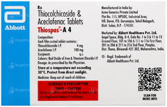 Thiospas A 4 Tablet 15