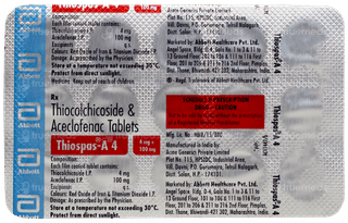 Thiospas A 4 Tablet 15