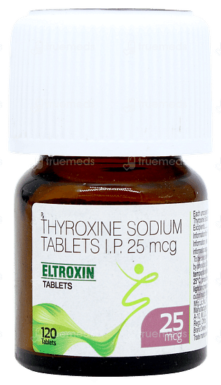 Eltroxin 25mcg Tablet 120