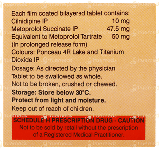 Dilnip M 50 Tablet 10