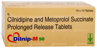 Dilnip M 50 Tablet 10