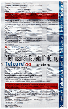 Telcure 40 Tablet 15