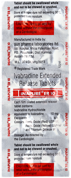 Inapure Er 10 Tablet 10 Inapure Er 10 Tablet 10