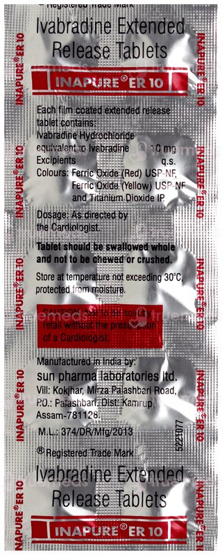 Inapure Er 10 Tablet 10