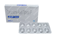 Zocef 500 Tablet 10