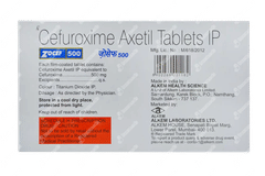 Zocef 500 Tablet 10