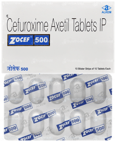 Zocef 500 Tablet 10