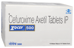 Zocef 500 Tablet 10