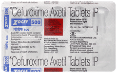 Zocef 500 Tablet 10