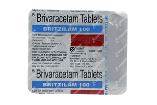 Britzilam 100 MG Tablet 14