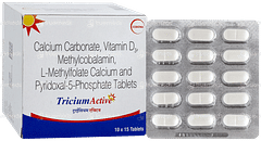 Tricium Active Tablet 15