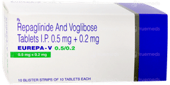 Eurepa V 0.5/0.2 Tablet 10 Eurepa V 0.5/0.2 Tablet 10
