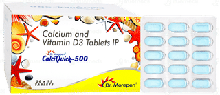 Calciquick 500 Tablet 15