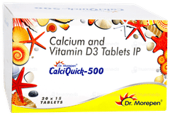 Calciquick 500 Tablet 15