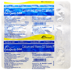 Calciquick 500 Tablet 15