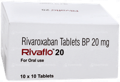 Rivaflo 20 Tablet 10 Rivaflo 20 Tablet 10