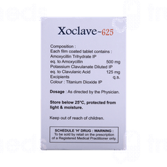 Xoclave 625 Tablet 10 Xoclave 625 Tablet 10