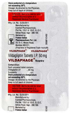 Vildaphage Tablet 15