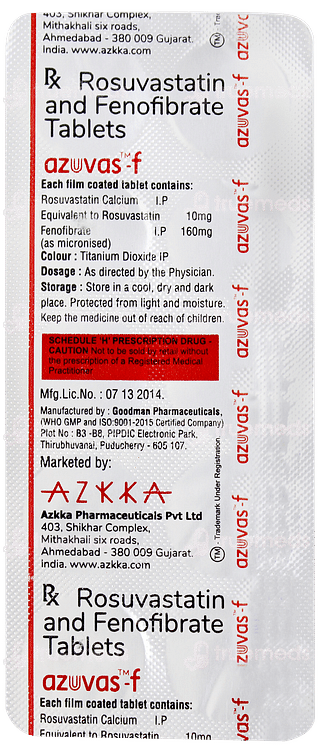 Azuvas F Tablet 10
