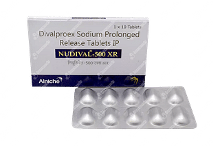 Nudival 500 MG Tablet Xr 10