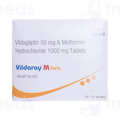 Vildaray M Forte Tablet 15 Vildaray M Forte Tablet 15