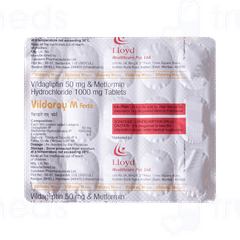 Vildaray M Forte Tablet 15 Vildaray M Forte Tablet 15