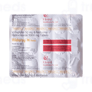 Vildaray M Forte Tablet 15