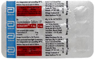 Kenacort 4Mg Tablet 15