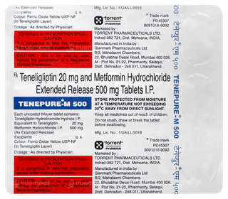 Tenepure M 500 Tablet 15