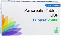Lupase 25000 Tablet 10 Lupase 25000 Tablet 10
