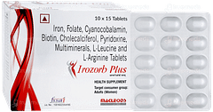 Irozorb Plus Tablet 15