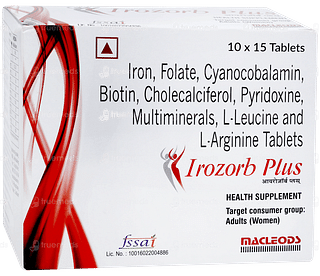 Irozorb Plus Tablet 15