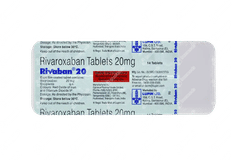 Rivaban 20 Tablet 14