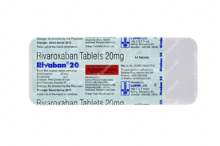 Rivaban 20 MG Tablet 14