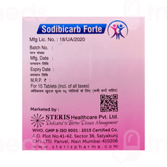 Sodibicarb Forte Tablet 10