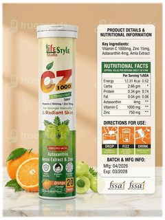 Cz 1000 Orange Flavour Sugar Free Effervescent Tablet 20 Cz 1000 Orange Flavour Sugar Free Effervescent Tablet 20