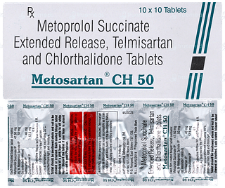 Metosartan Ch 50 Tablet 10