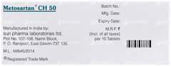 Metosartan Ch 50 Tablet 10
