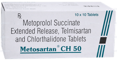 Metosartan Ch 50 Tablet 10