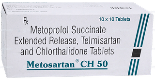 Metosartan Ch 50 Tablet 10