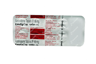 Emdip 16 MG Tablet 10