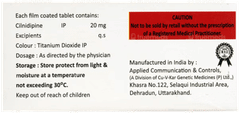 Cynidip 20 Tablet 10 Cynidip 20 Tablet 10