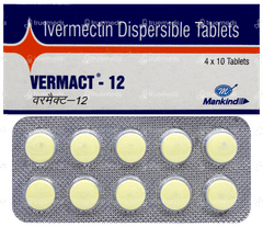Vermact 12 Tablet 10 Vermact 12 Tablet 10