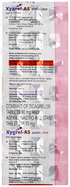 Xygrel As Combikit Tablet 21 Xygrel As Combikit Tablet 21