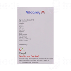 Vildaray M Tablet 15
