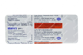 Udapa 5 MG Tablet 10