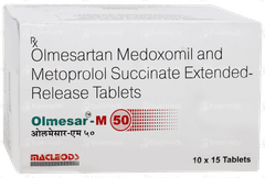 Olmesar M 50 Tablet 15 Olmesar M 50 Tablet 15
