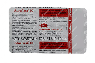 Atorfirst 10 MG Tablet 15